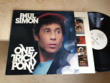 Paul Simon ‎+ Dave Grusin + Tony Levin + Eric Gale = One-Trick Pony ( USA) Gold Promo stamp LP ***