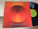 Robin Trower ‎– For Earth Below ( USA ) Blues Rock, Psychedelic Rock LP