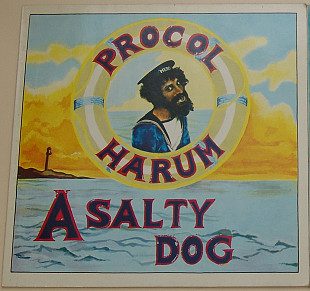 Пластинка Procol Harum ‎"A Salty Dog" 1969 (Belgium, Cube 853008)
