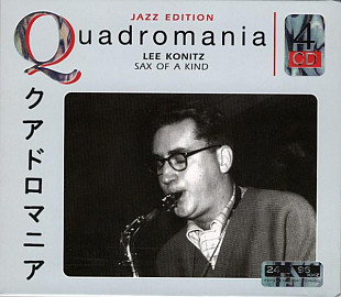 Lee Konitz ‎– Sax Of A Kind ( Germany ) 4 × CD, Compilation, Remastered