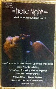 Sade + Barry White + Marvin Gaye + Joe Cocker + Stevie Wonder = Erotic Nights ( EU )