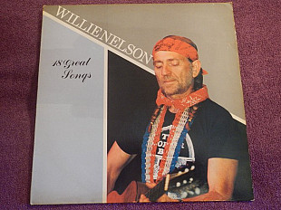 LP Willie Nelson - 18 great songs - (UK)
