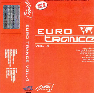 DJ Chief MC = Chief_MC ‎– Euro Trance Vol. 4 ( Zона Отрыва ‎– zo-045-MC, JRC ‎– JRC 03362-1 )