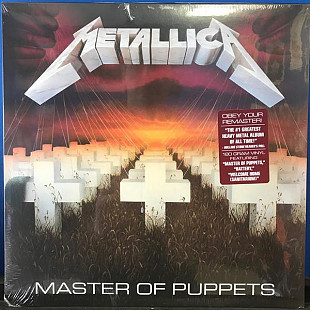 Metallica ‎– Master Of Puppets ( USA ) SEALED Remastered, 180 Gram LP