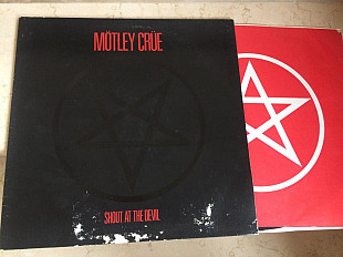 Mötley Crüe ‎– Shout At The Devil (USA ) Gold PROMO Stamp LP