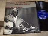 Leadbelly - Lead Belly ‎– Negro Folk Songs For Young People ( USA ) Blues album 1960 LP