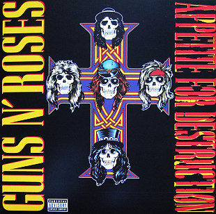 Guns N' Roses – Appetite For Destruction LP Винил Запечатан