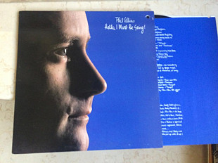 Phil Collins ‎– Hello, I Must Be Going! (USA ) LP