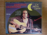 Тройной компакт диск фирменный CD Adriano Celentano ‎– La Mezza Luna