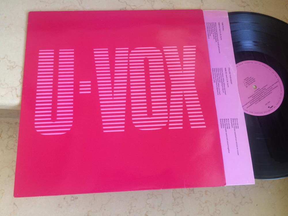 Uk lp. Ultravox u-Vox. Пластинка наша пластинка. Состояние виниловых пластинок