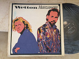 Phil Manzanera ‎+ John Wetton – Wetton / Manzanera (USA) LP