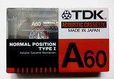 Кассета TDK A60 запечатанная