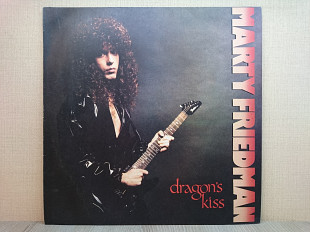Виниловая пластинка Marty Friedman ‎– Dragon's Kiss 1988 ОТЛИЧНАЯ!