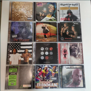 CD Hip-Hop Rap Диски Рэп Хип-Хоп 2Pac Outkast Jay Z Rakim Eazy-E Wu