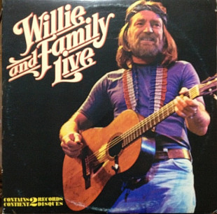 Willie Nelson ‎– Willie And Family Live (2xLP)( Canada ) LP