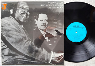 Count Basie and Lester Young at Newport