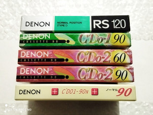 Аудиокассеты DENON Japan market