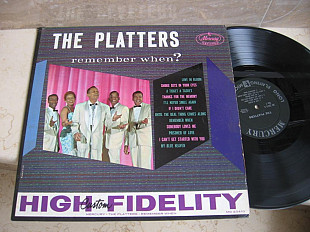 The Platters ‎– Remember When? (USA ) Funk / Soul, Pop Rhythm &amp; Blues, Ballad LP