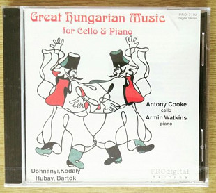 Great Hungarian Music for Cello & Piano by Antony Cooke