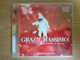Двойной компакт диск фирменный CD Massimo Ranieri ‎– Grazie Massimo!
