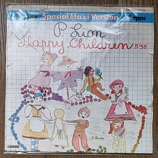 P. Lion – Happy Children MS 12" 45 RPM Germany