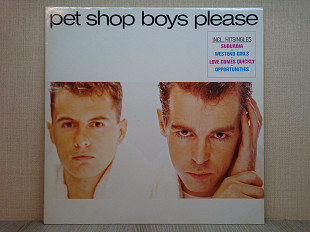 Виниловая пластинка Pet Shop Boys ‎– Please 1986 Holland ИДЕАЛЬНАЯ!