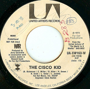 War ‎– The Cisco Kid