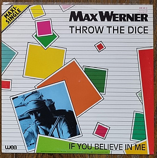 Max Werner – Throw The Dice MS 12" 45 RPM Germany