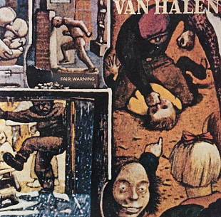 Пластинка Van Halen - альбом Fair Warning
