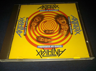 Anthrax "State Of Euphoria" Made In Germany.