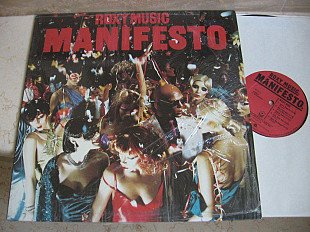 Roxy Music ‎– Manifesto ( Canada ) Bryan Ferry + Phil Manzanera LP