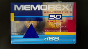 Касета Memorex dBS 90 (Release year: 1988)