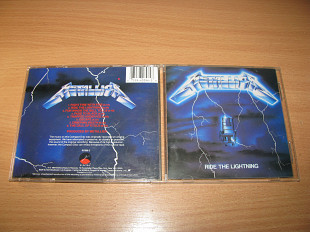 METALLICA - Ride The Lightning (1984 Elektra/Asylum 1st press, USA)