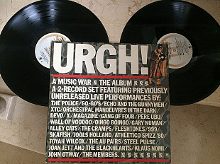 URGH! A Music War = Devo + XTC + Athletico Spizz 80 + Gary Numan + Magazine + Klaus Nomi (2xLP)(USA
