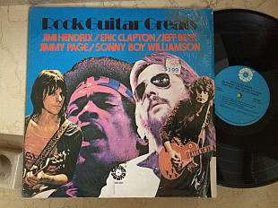 Jimi Hendrix / Eric Clapton / Jeff Beck / Jimmy Page / Sonny Boy Williamson = Rock Guitar (USA) LP