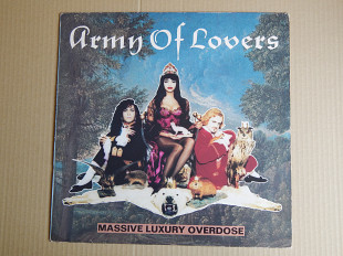 Army Of Lovers - Massive Luxury Overdose (Ton Son Ton – ARMYLP-2, Scandinavia) insert NM-/NM-