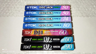 Аудиоассеты TDK Japan market