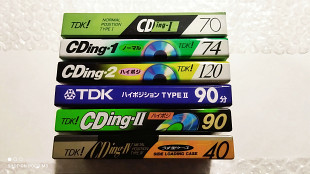 Аудиоассеты TDK Japan market