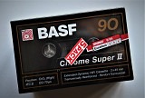 Аудиокассеты BASF Chrome Super II, пак 5 шт