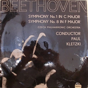 Beethoven, Czech Philharmonic Orchestra Conductor Paul Kletzki