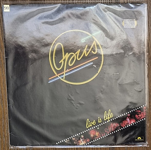 Opus – Live Is Life LP 12" Germany