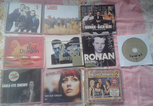 Republica, Ronan Keating, BBMak , 3T, S Club 7, Red Dragon - CD-синглы