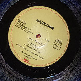 MARILLION REAL TO REEL LP