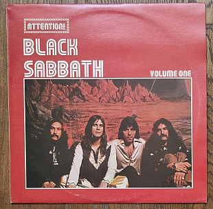 Black Sabbath – Attention! Black Sabbath Volume One LP 12" England