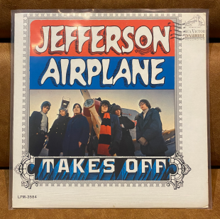 JEFFERSON AIRPLANE – Takes Off 1966 US Black RCA VICTOR LPM 3584 Mono LP