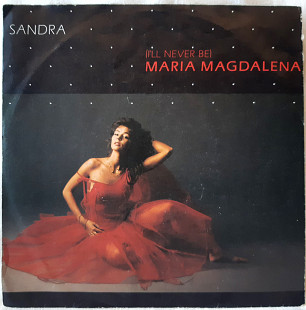 Sandra ‎- I'll Never Be. Maria Magdalena - 1985. (EP). 7. Vinyl. Пластинка. Germany.