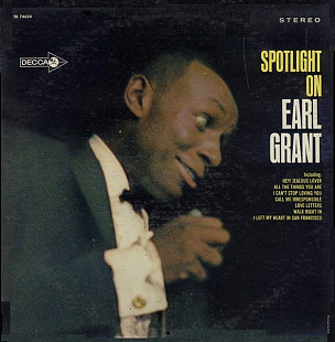 EARL GRANT Spotlight On Earl Grant (Mono) 1965 USA Decca EX+\Запечатан