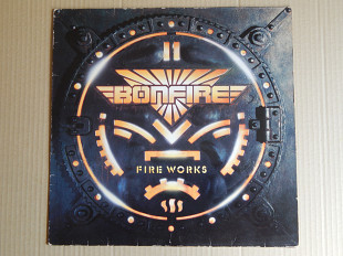Bonfire – Fire Works (MSA Records – ZL 71518, Germany) insert EX+/NM-