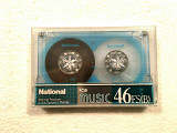 Аудіокасета NATIONAL 46FS(B) FOR MUSIC Type I Normal Position cassette