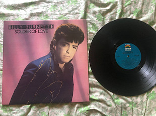 Billy Burnette Soilder of love ex+/ex+ Canada 1986 MCA